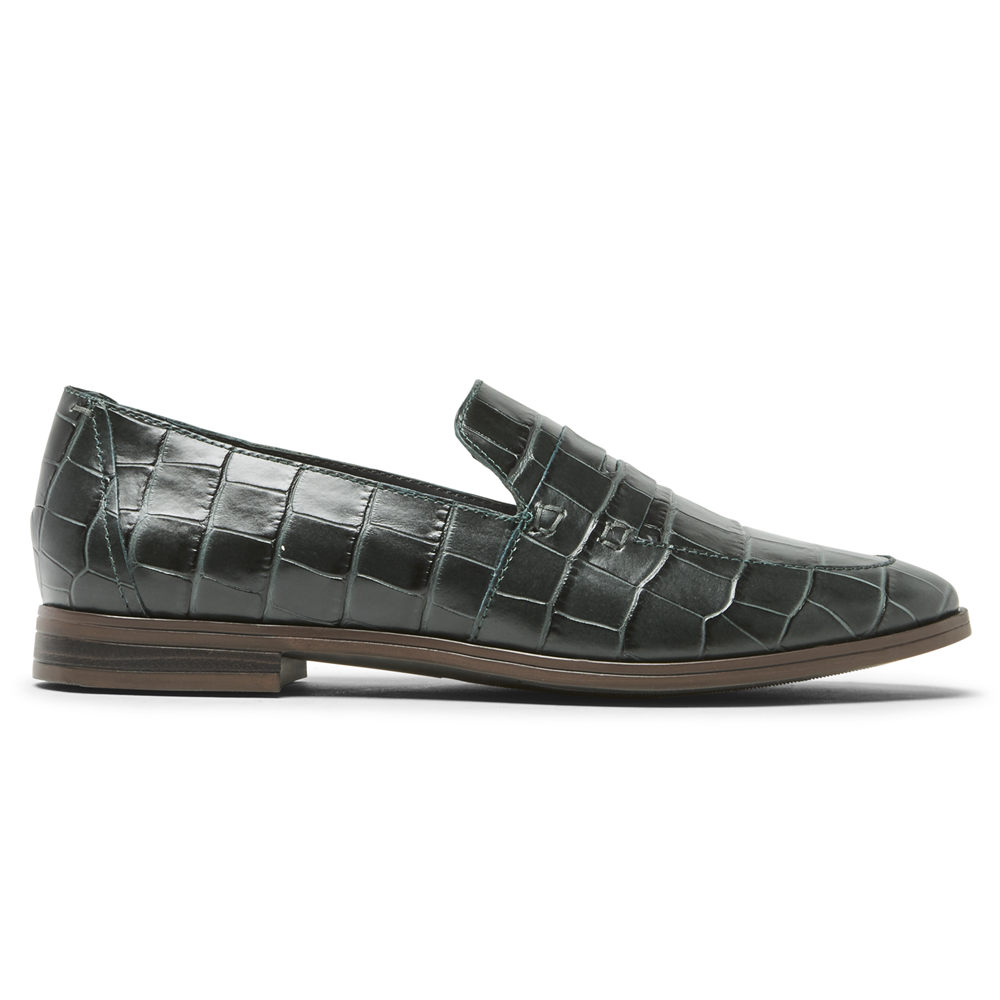 Rockport Loafers Dam Gröna - Perpetua Penny - TXJYG8742